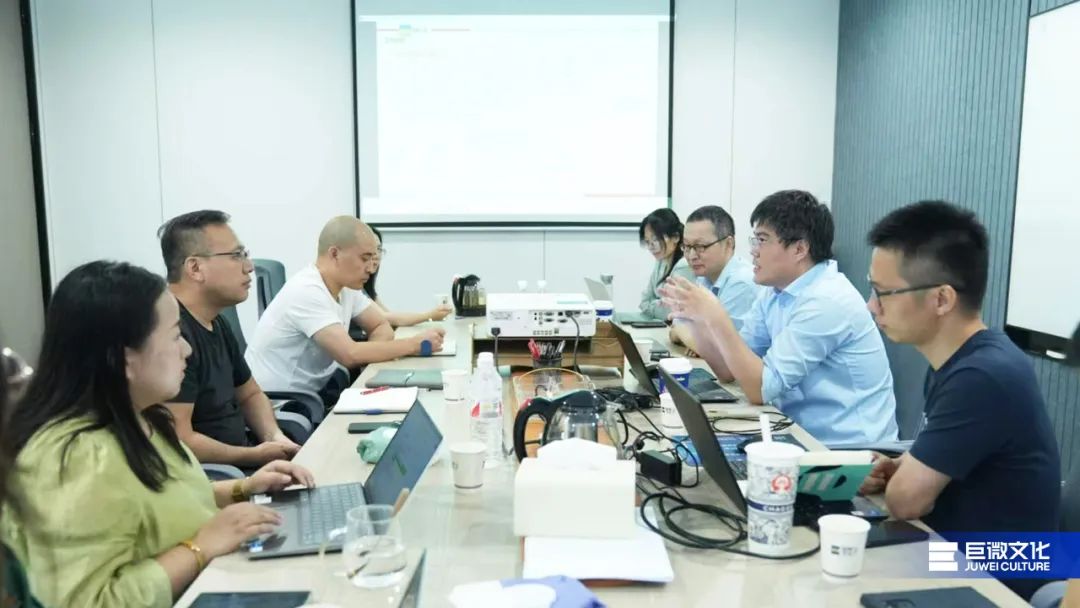 IBM专家来访巨微文化，共谋新一期协同研发与创新
