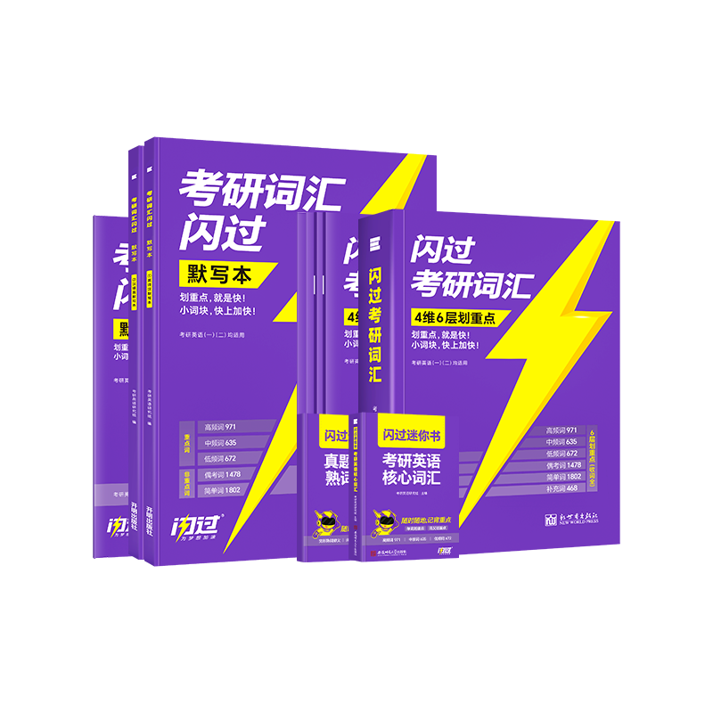 28考研《闪过考研词汇》｜精准划重点 高效破难点 一站式助力考研词汇备考